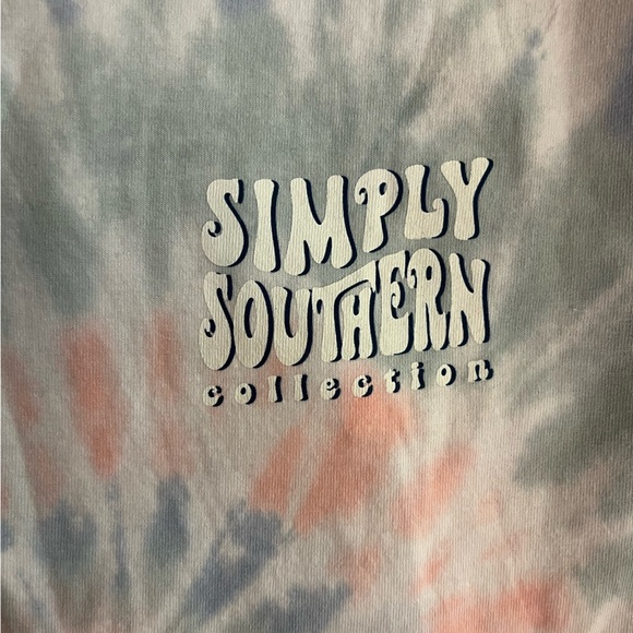 Simply Southern Tie Dye Hoodie New Small - Picture 3 of 4